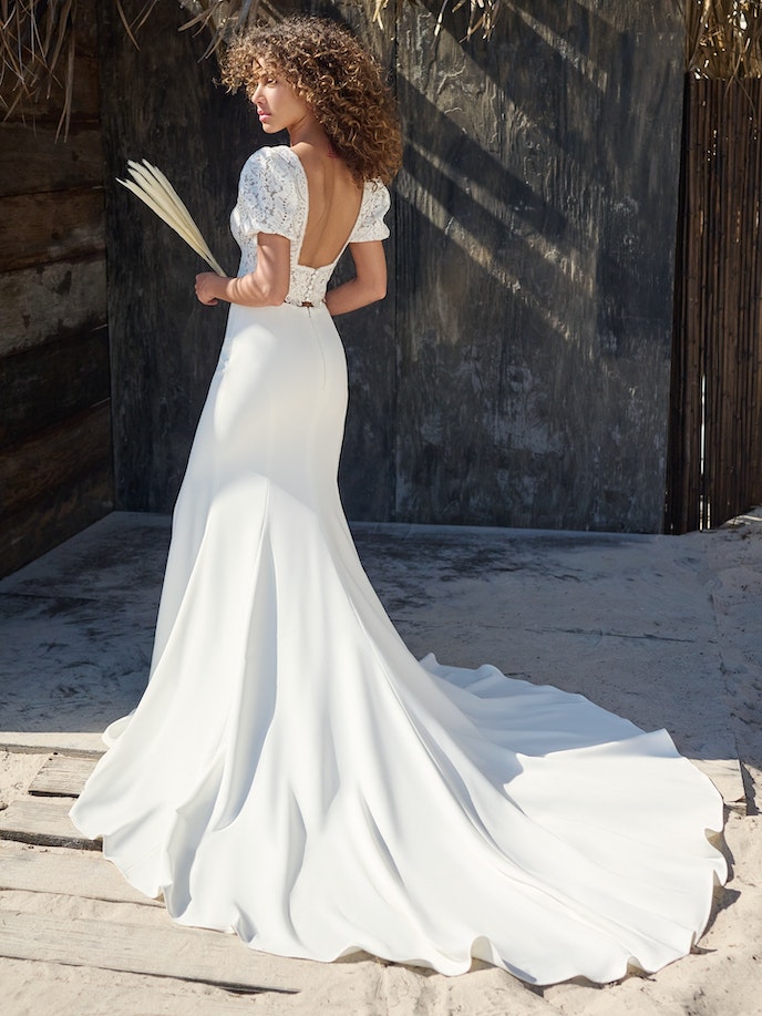 Rebecca Ingram Pilar Sheath Wedding Dress 23RC713A01 PROMO3 IV